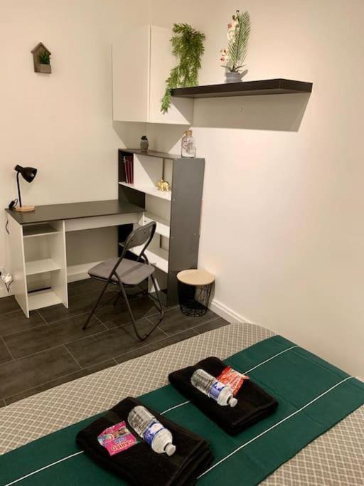 Grand Appartement 2 Chambres 5 Pers Max, Vue Panoramique Avec Parking Mulhouse Ngoại thất bức ảnh