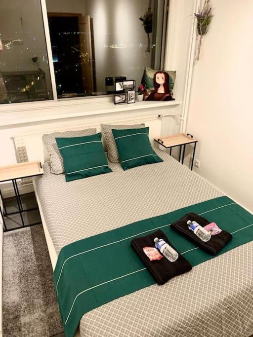 Grand Appartement 2 Chambres 5 Pers Max, Vue Panoramique Avec Parking Mulhouse Ngoại thất bức ảnh