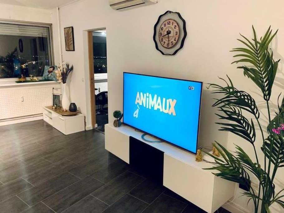 Grand Appartement 2 Chambres 5 Pers Max, Vue Panoramique Avec Parking Mulhouse Ngoại thất bức ảnh